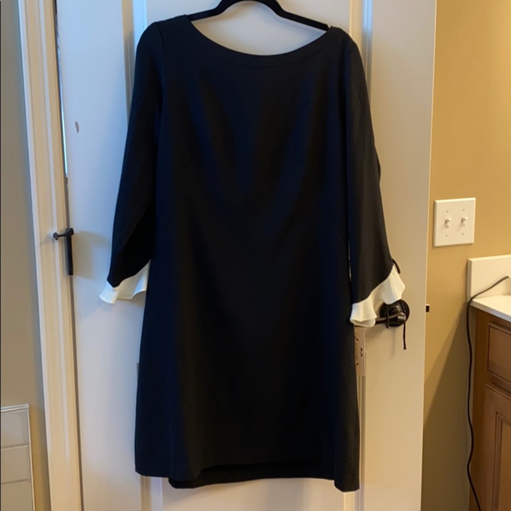 Scoop back Black Dress NWTs - Picture 4 of 6